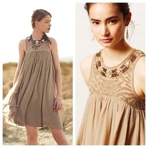 Anthropologie babydoll dress